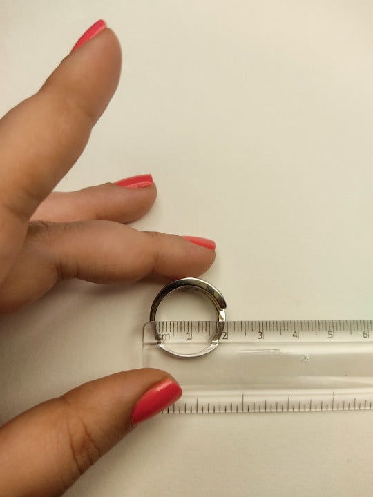 011 Silver Wraparound Ring
