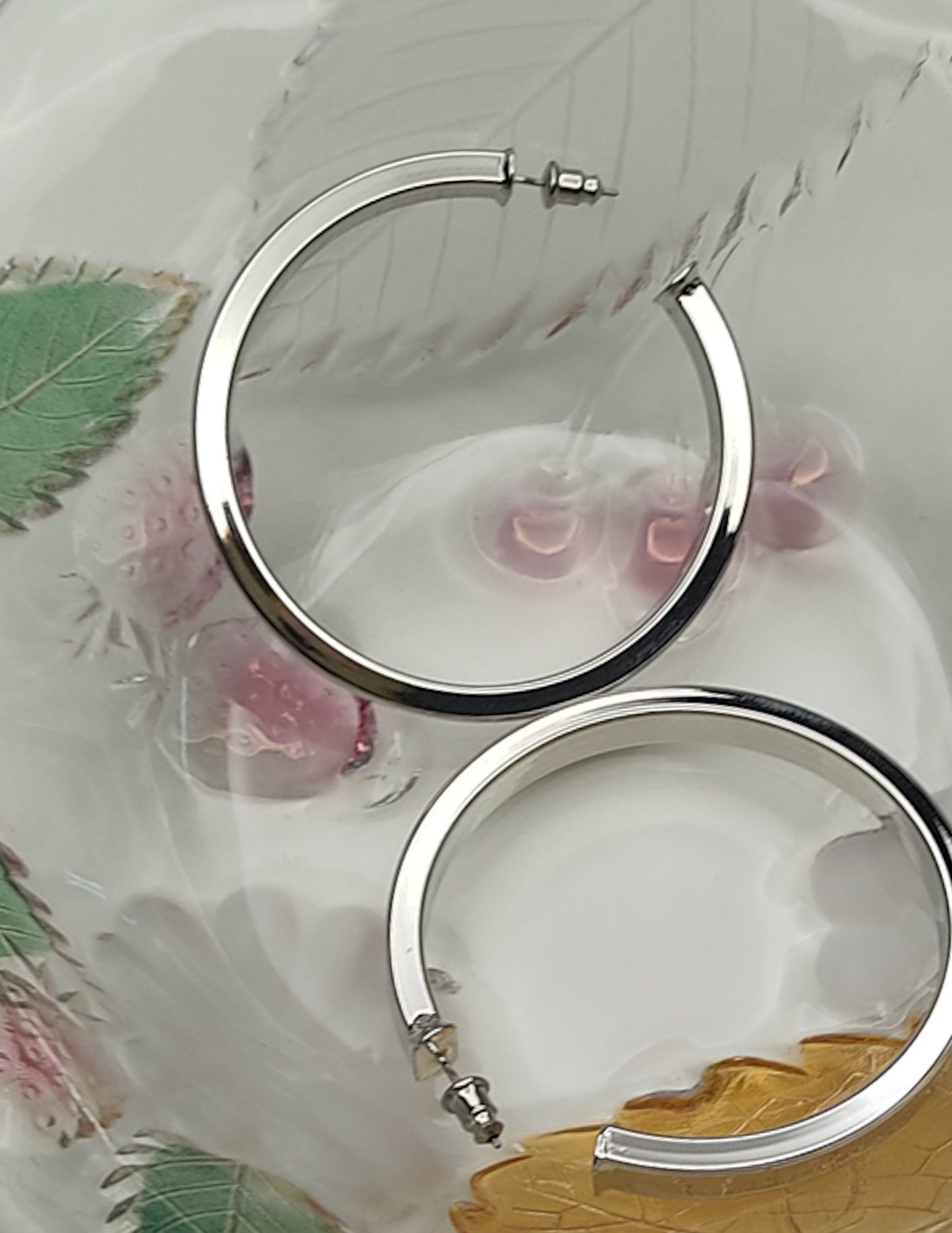 020 Large Classic Silver Hoops