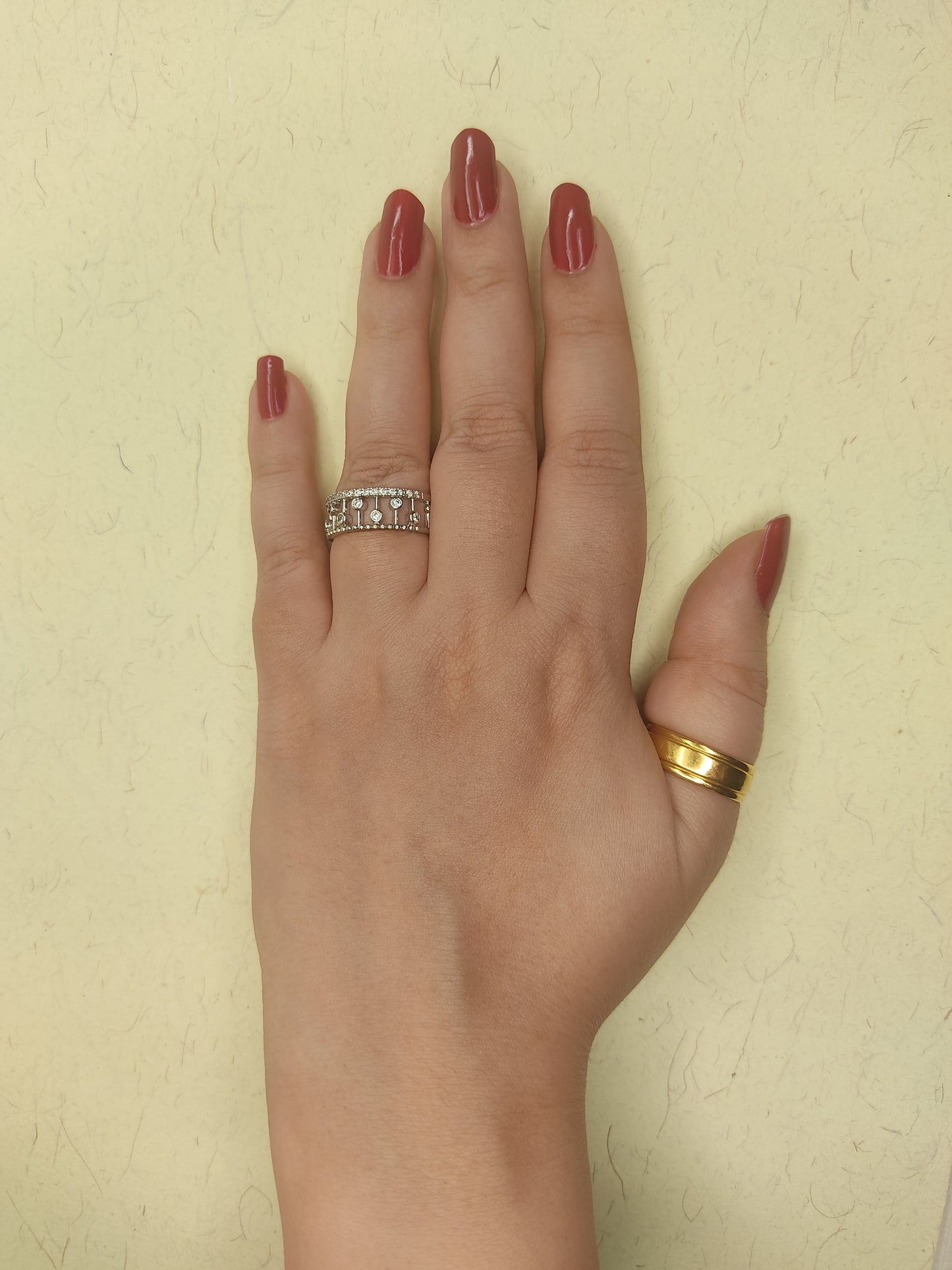 102 Silver Cocktail Ring