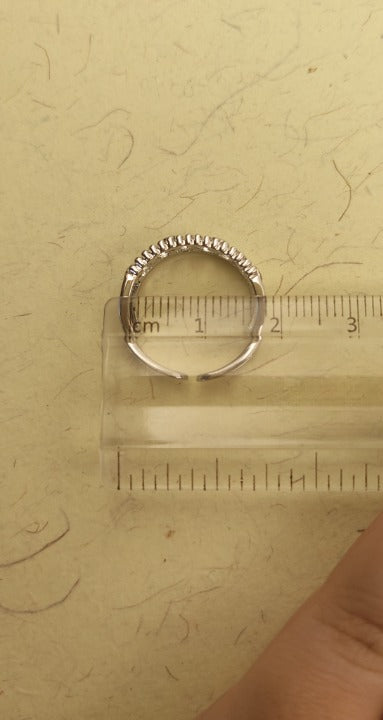 102 Silver Cocktail Ring