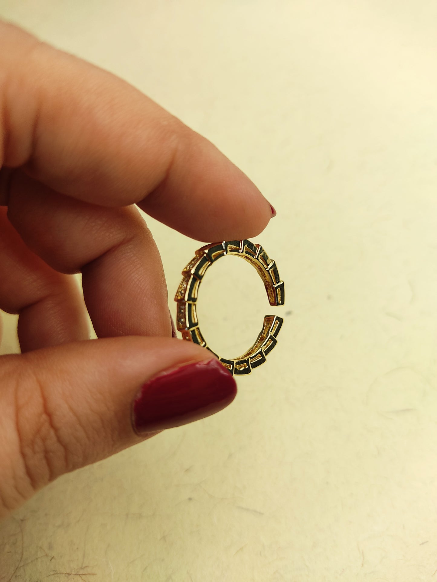 103 Gold American Diamond Band