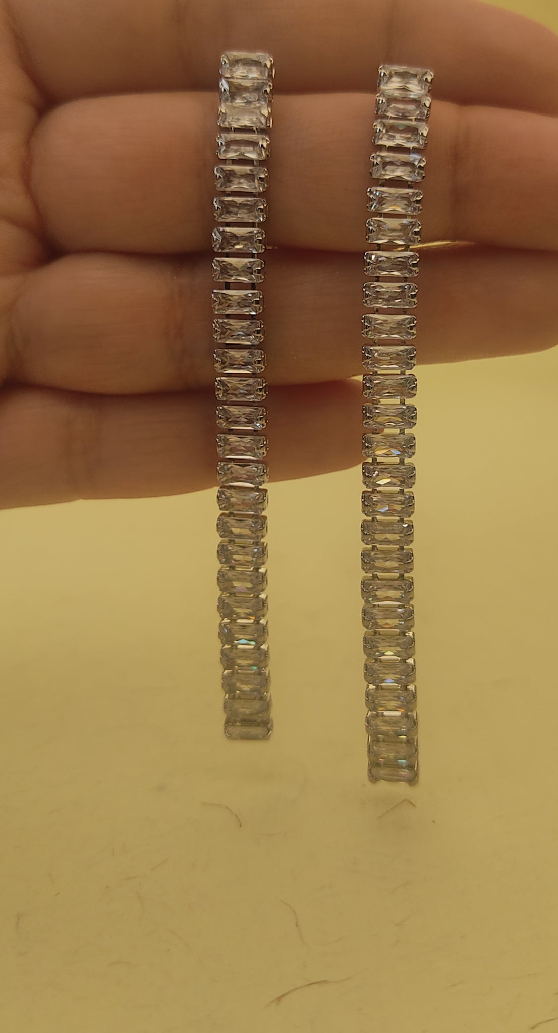 111 Silver Classic Danglers