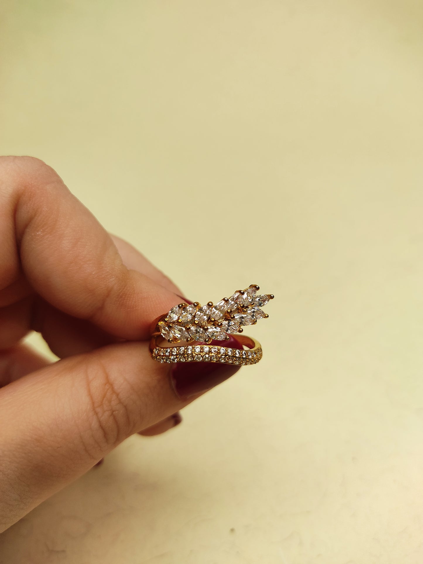 161 Gold Blossom Ring