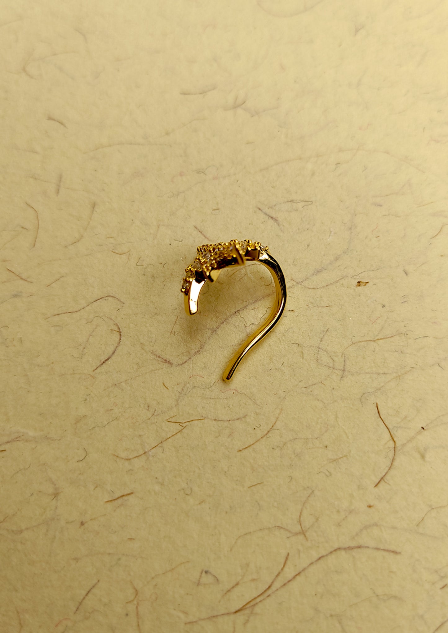 173 Gold Star Clip-On