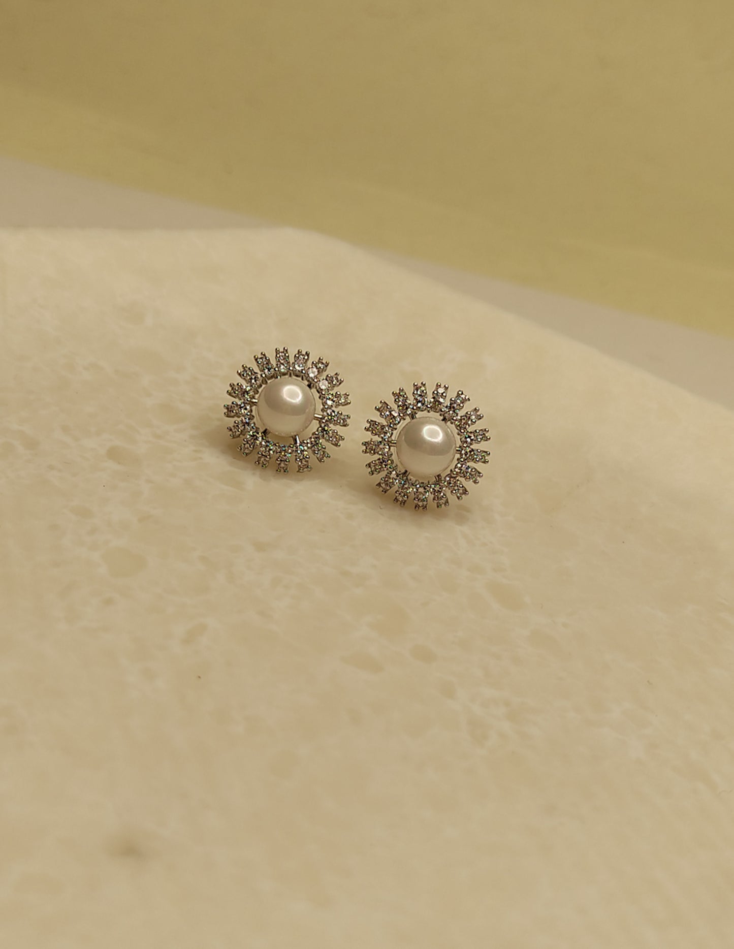 192 Silver Sun Studs