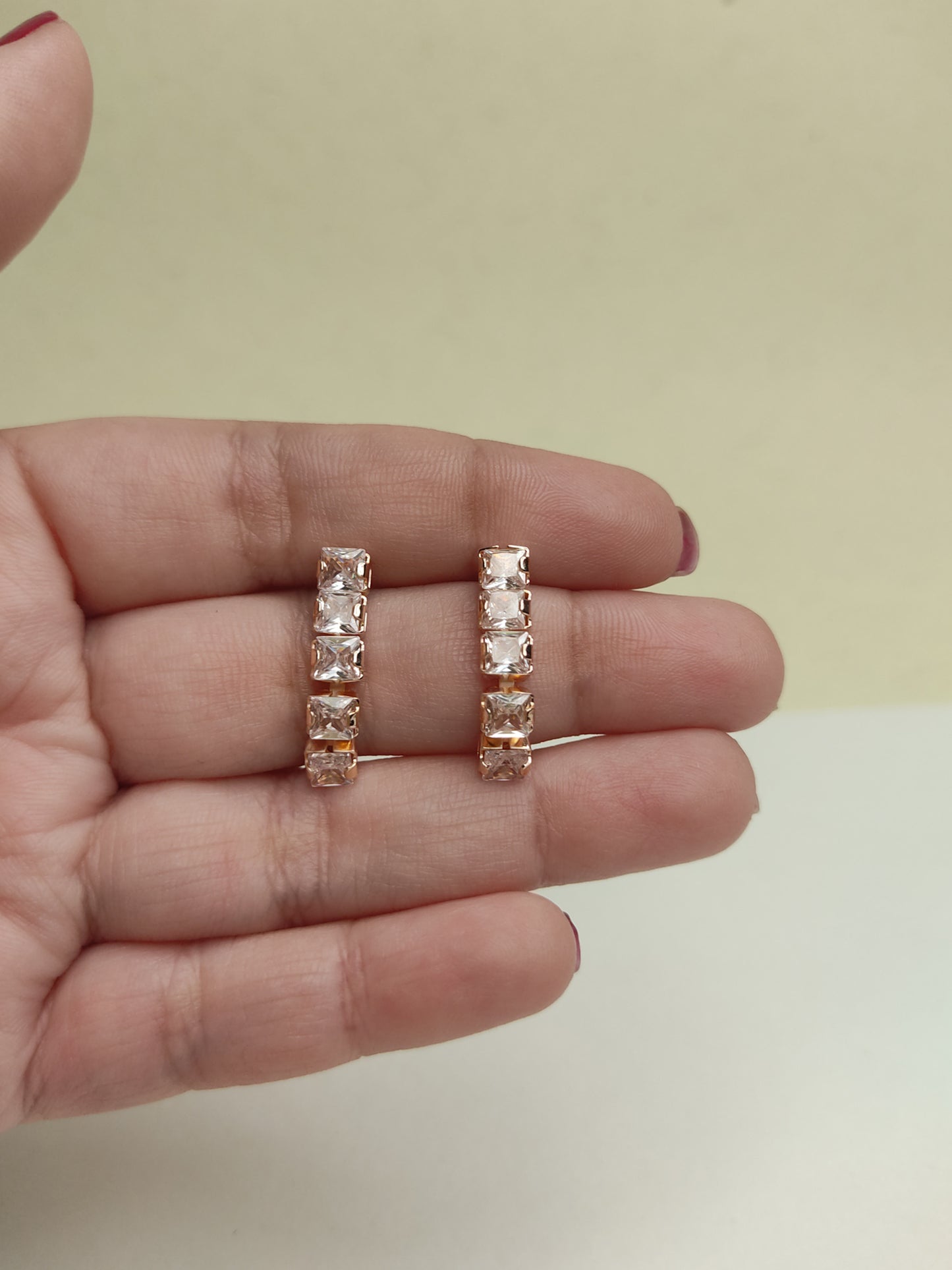 221 Rose Gold Classic Danglers