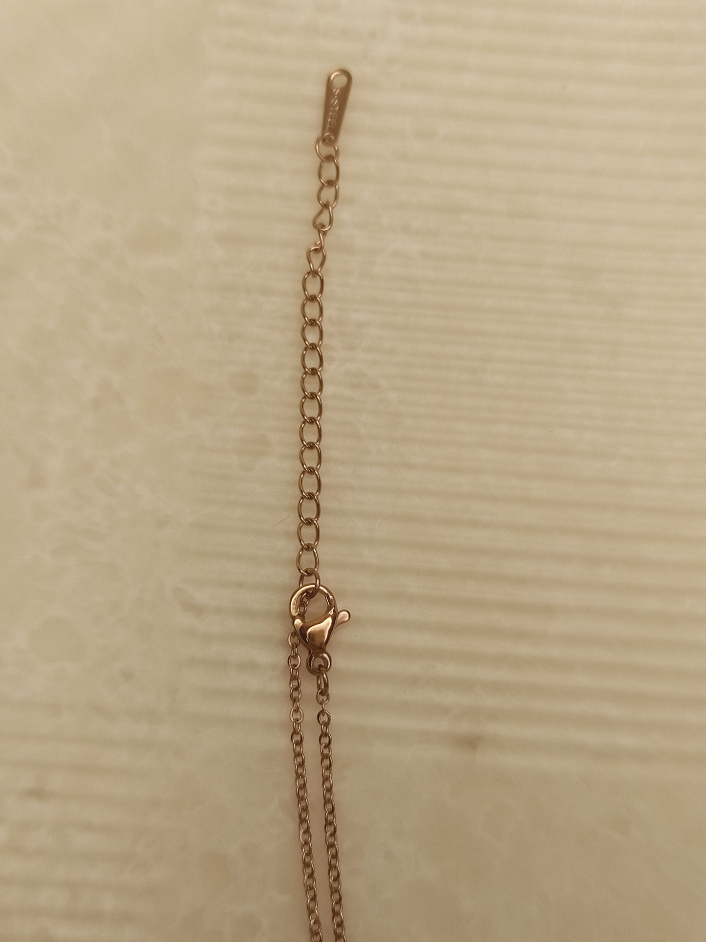 246 Rose Gold Ballerina Necklace