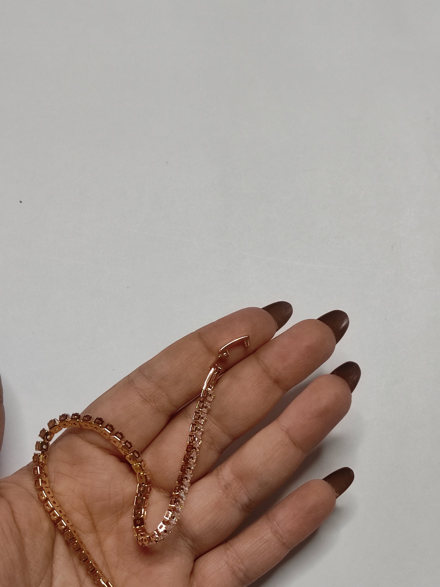 260 Gold Classic Tennis Bracelet