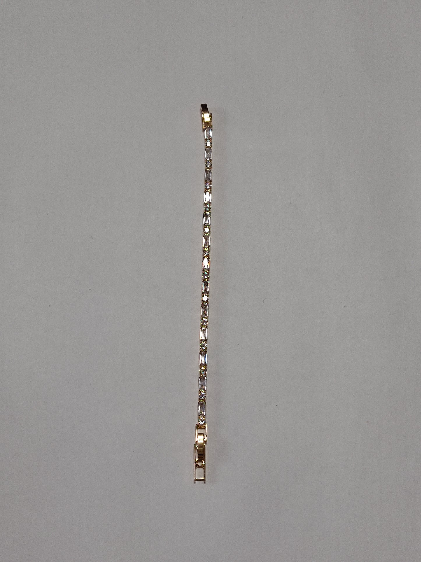 263 Gold Runner Tennis Bracelet