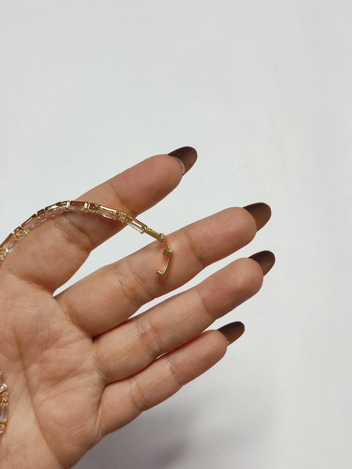 263 Gold Runner Tennis Bracelet