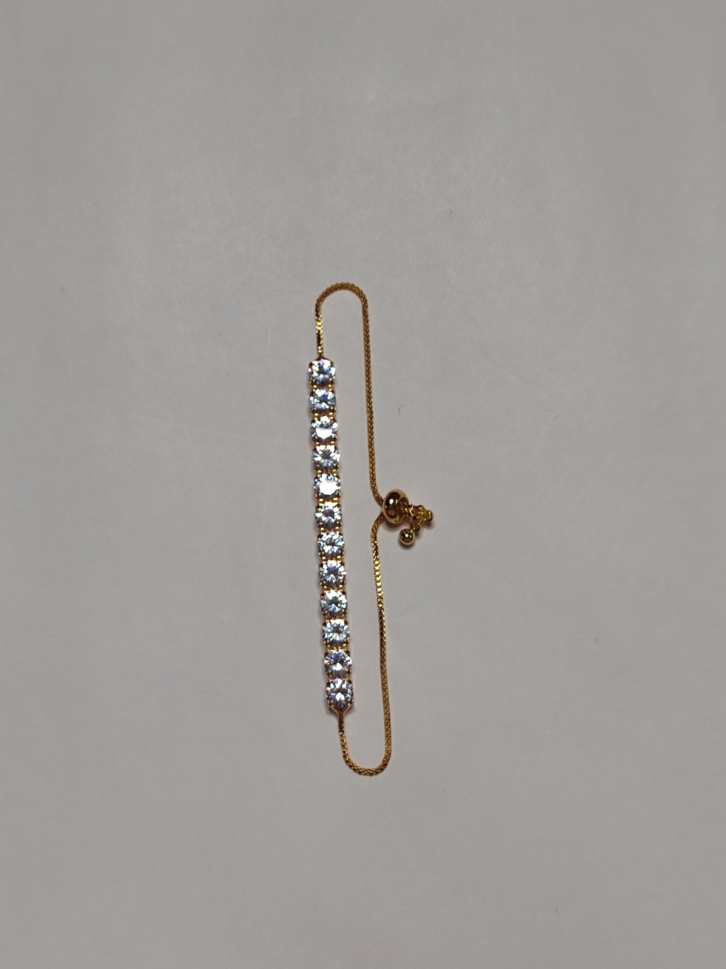 266 Gold Bold Adjustable Bracelet