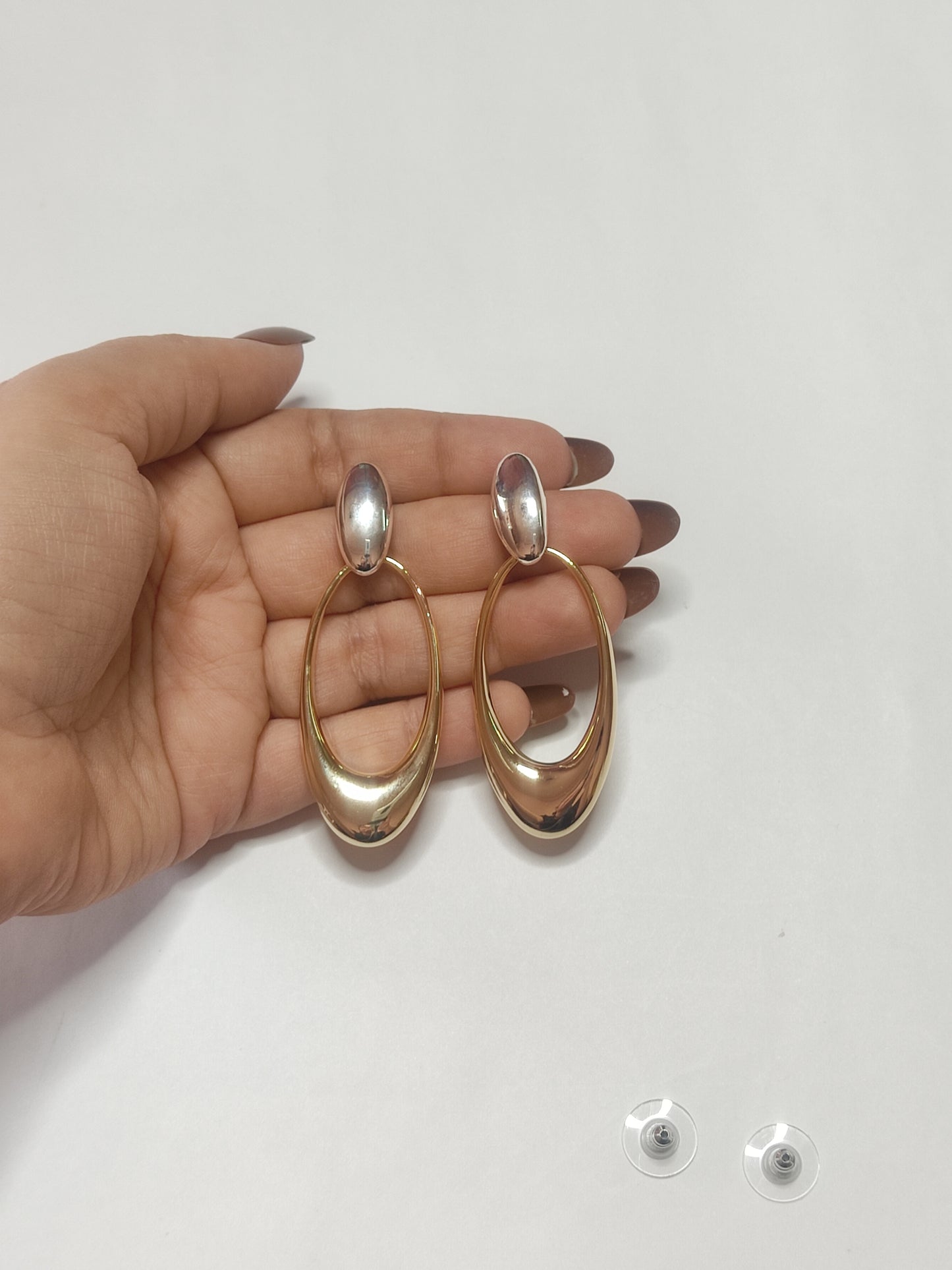 282 Gold & Silver Dual Drops