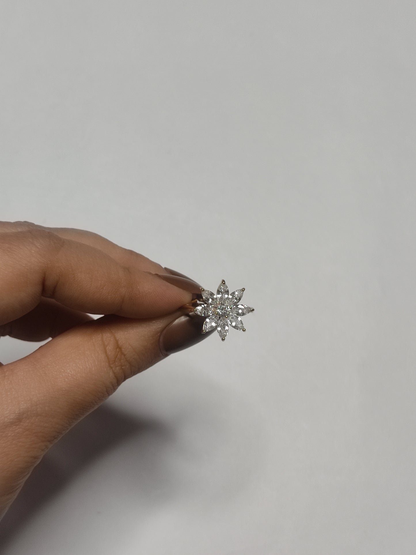 315 Gold Sunflower Ring