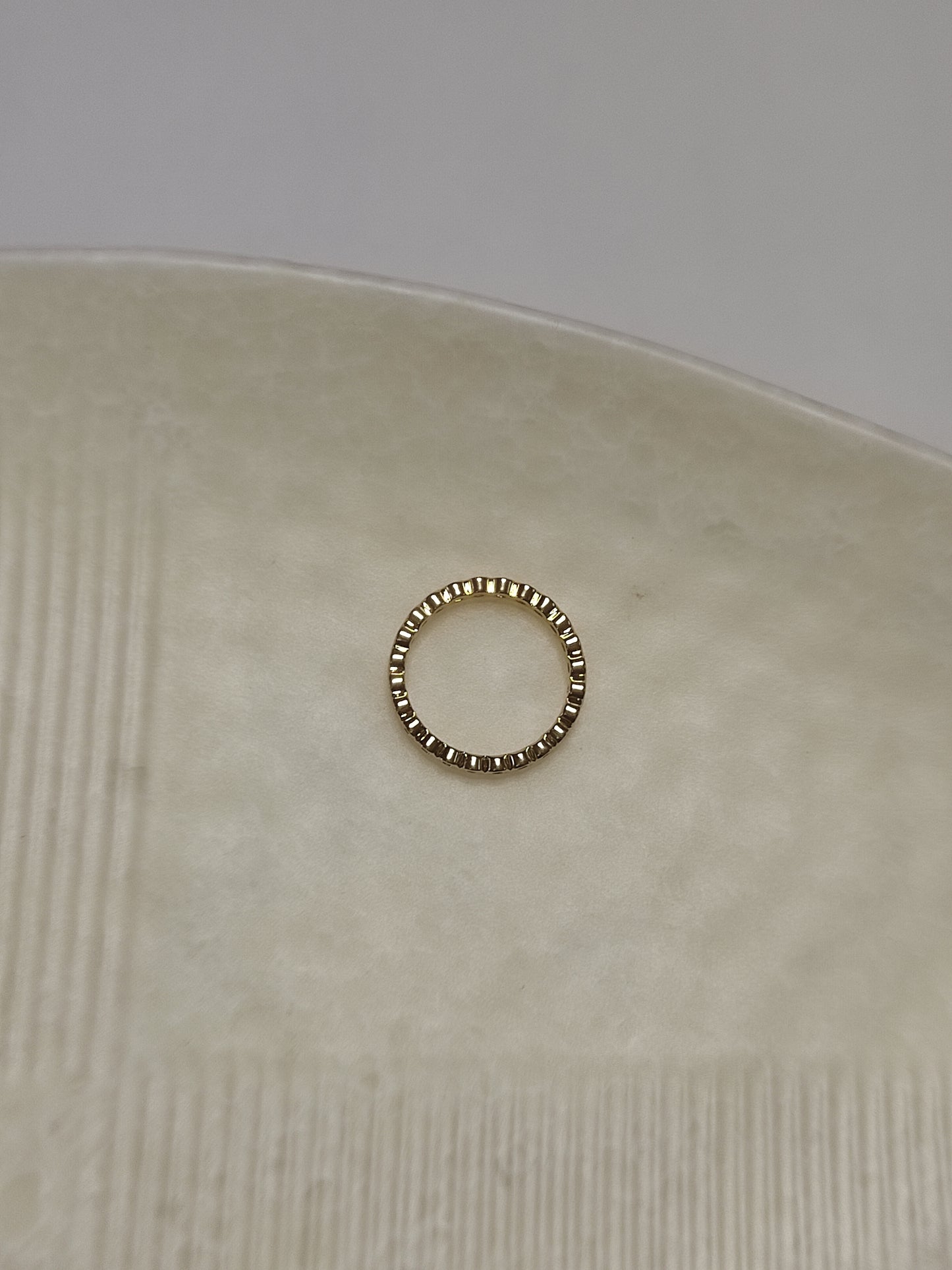 316 Gold Dot Ring