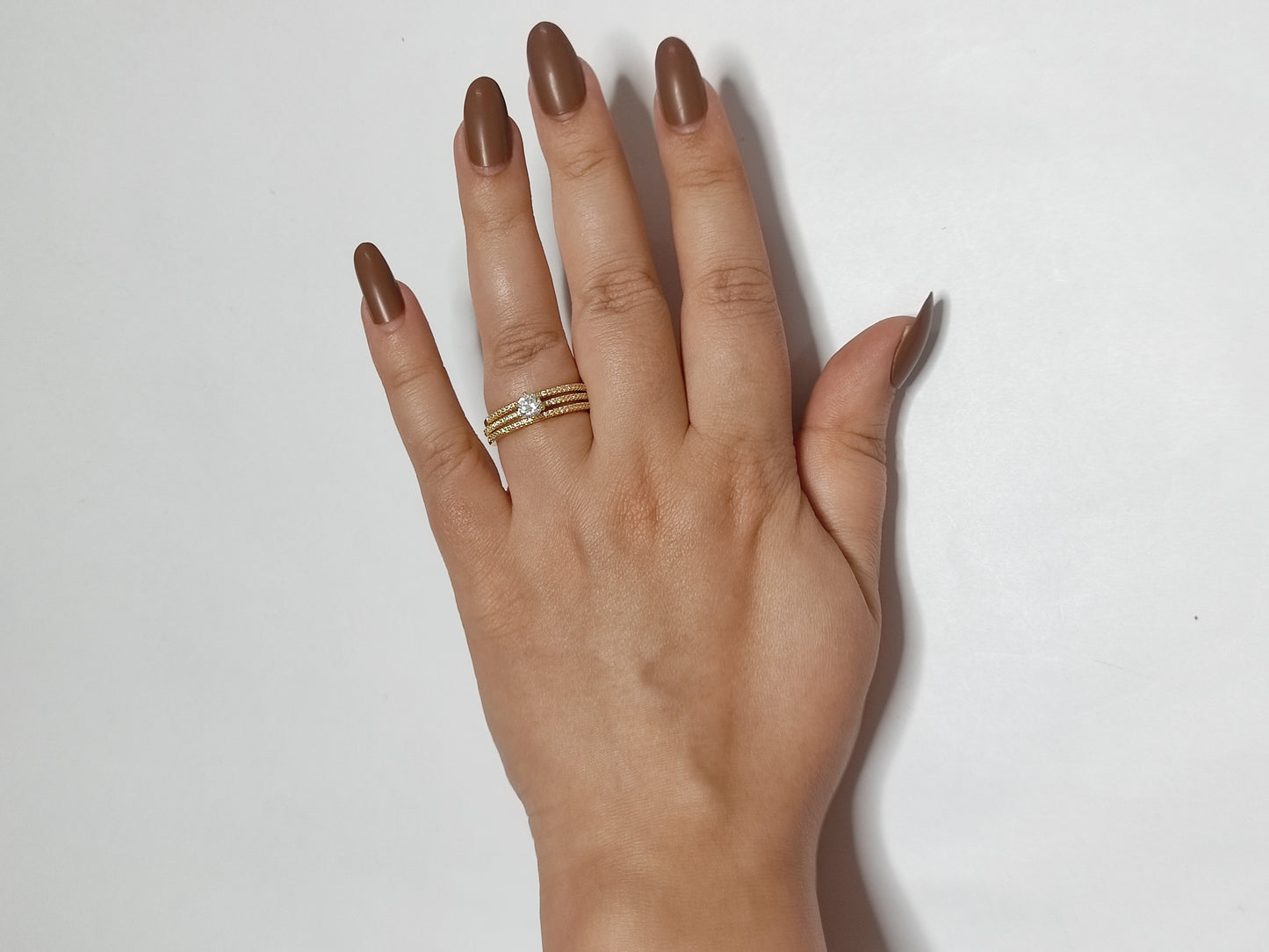 334 Gold Stackable Ring