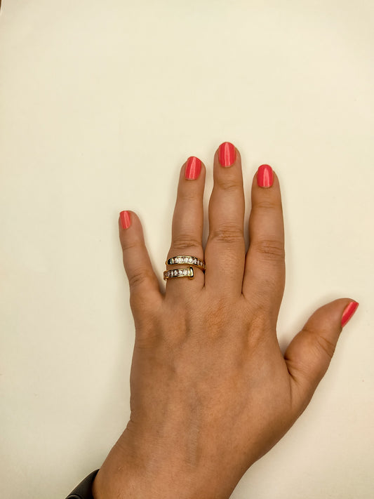 010 Gold Wraparound Ring
