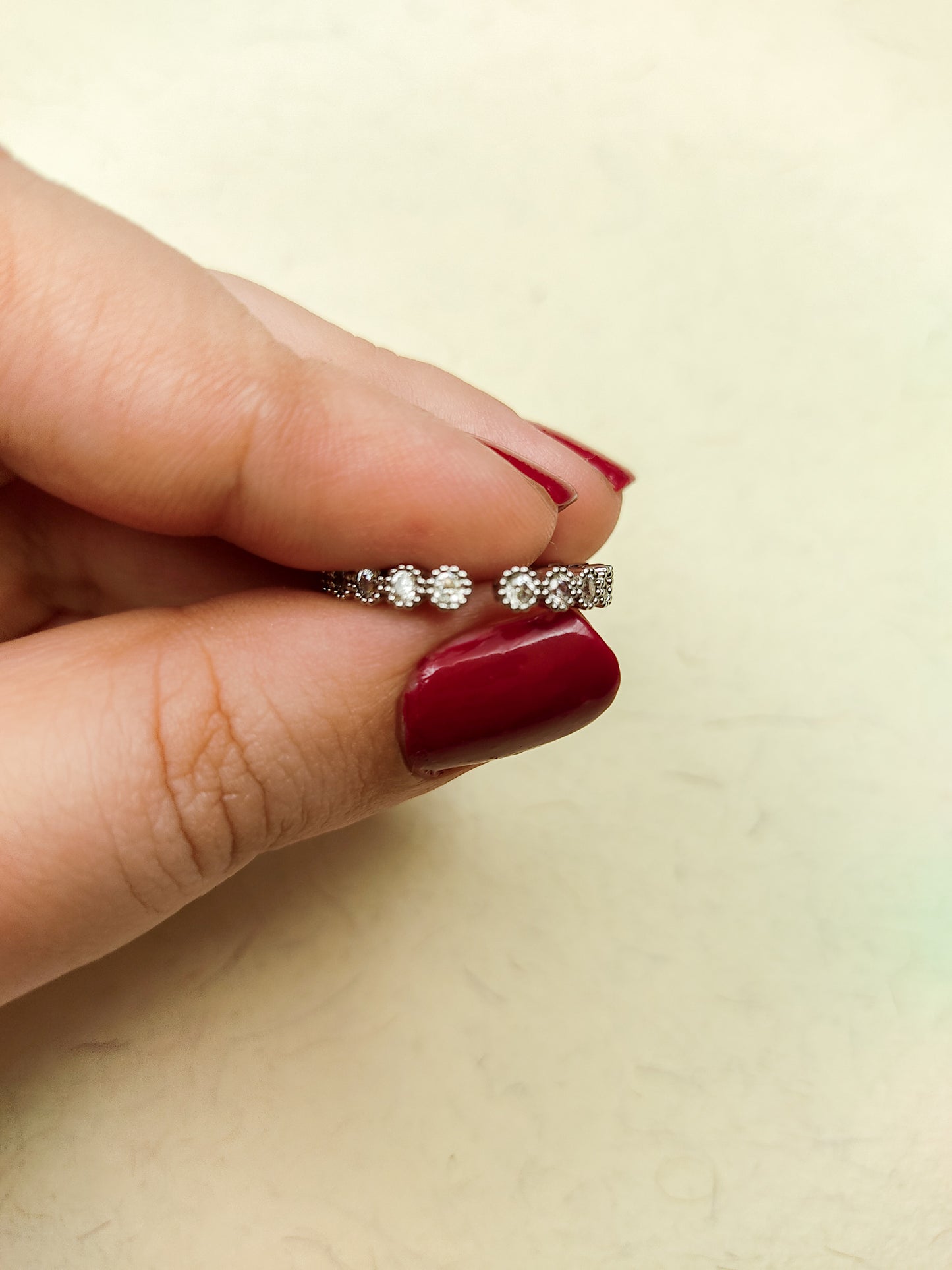 042 Silver Dainty Ring