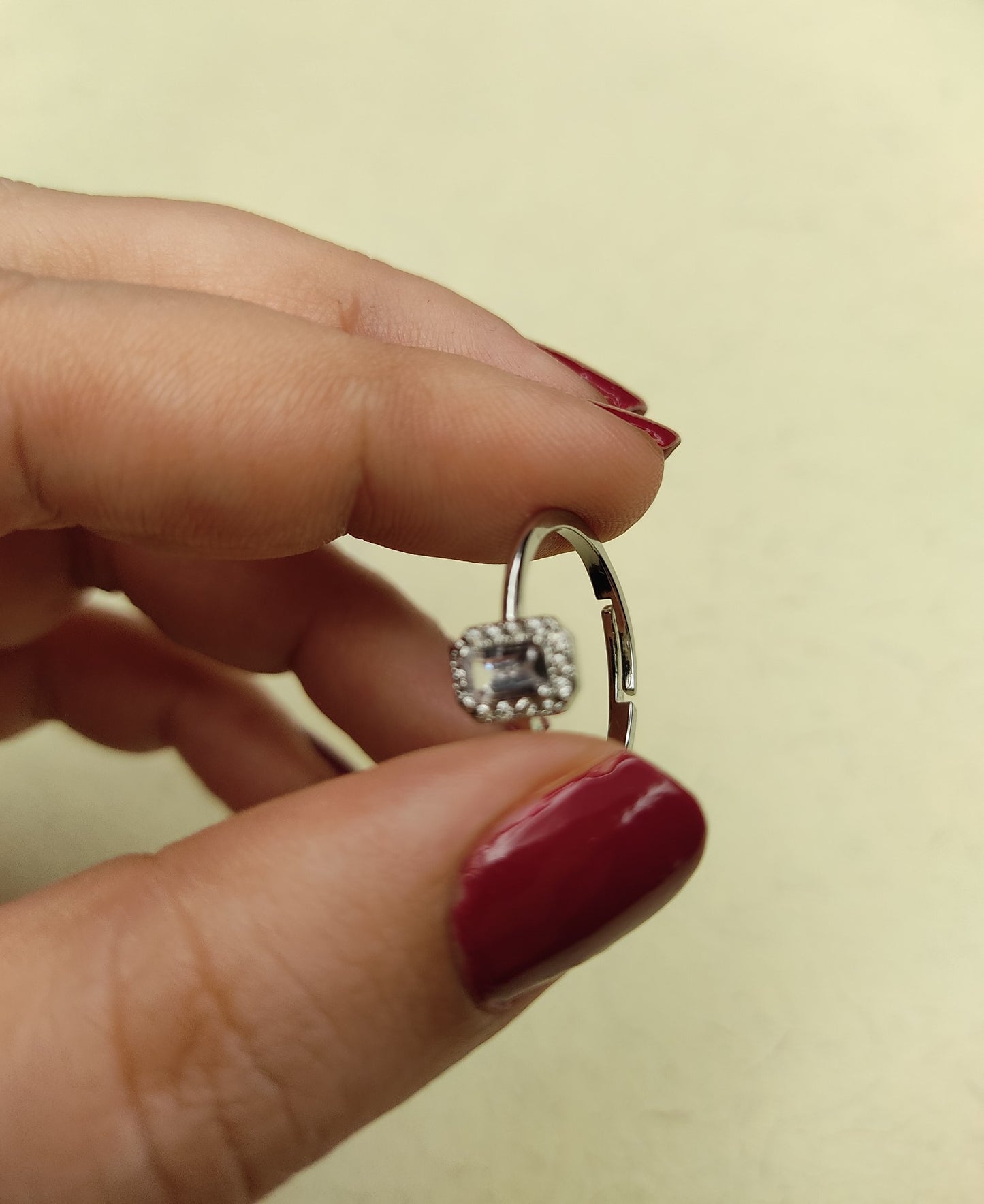 051 Silver Dainty Ring
