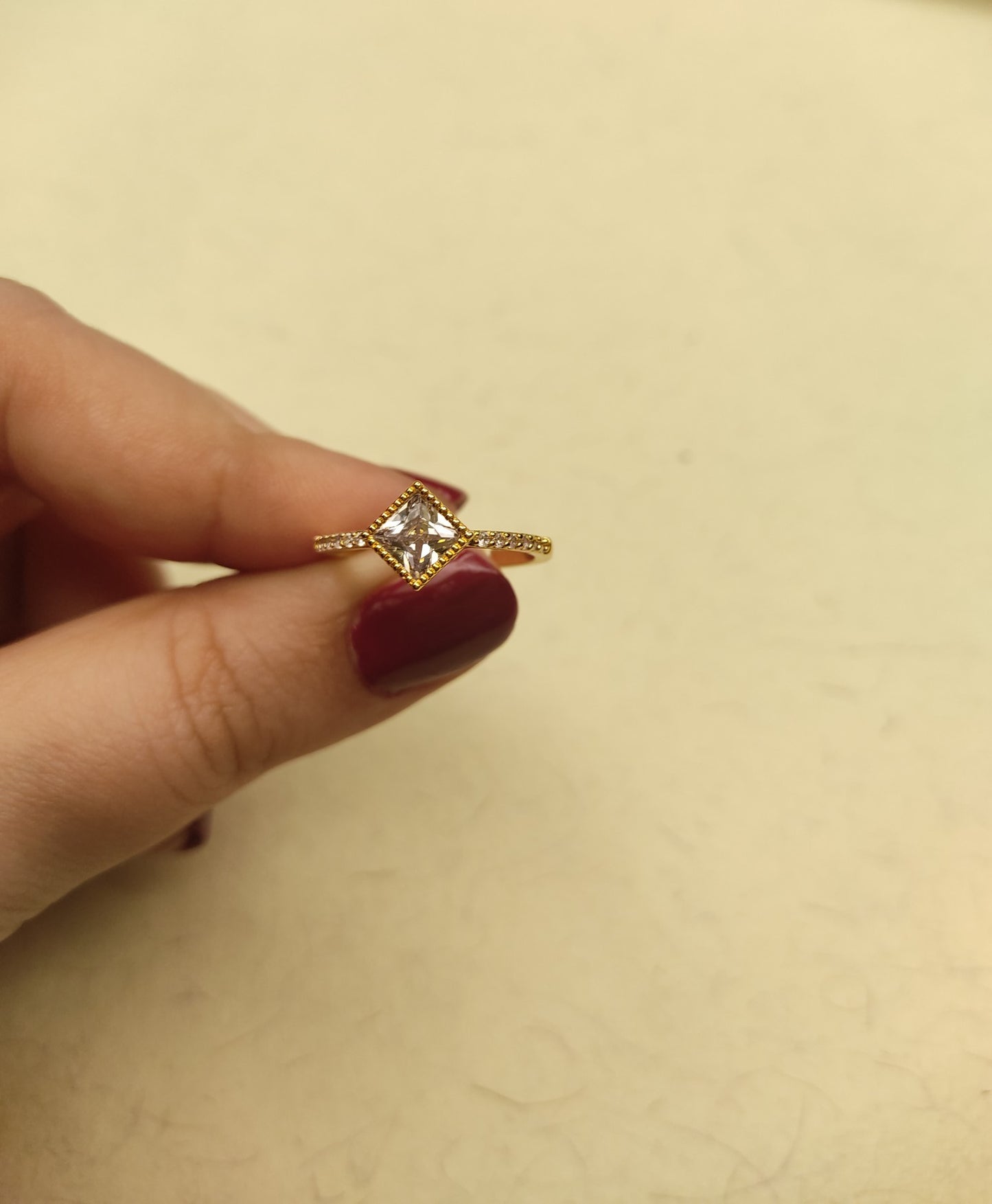 055 Gold Dainty Ring