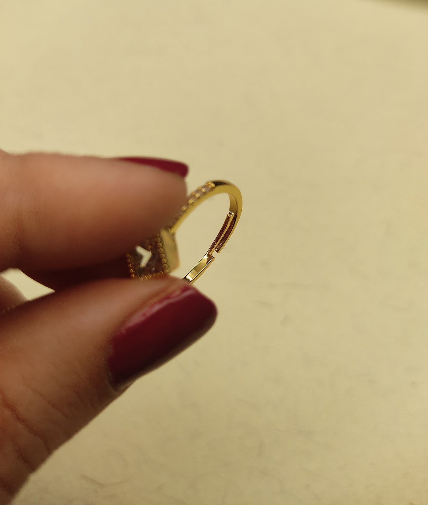 055 Gold Dainty Ring