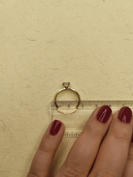 057 Gold Cocktail Ring
