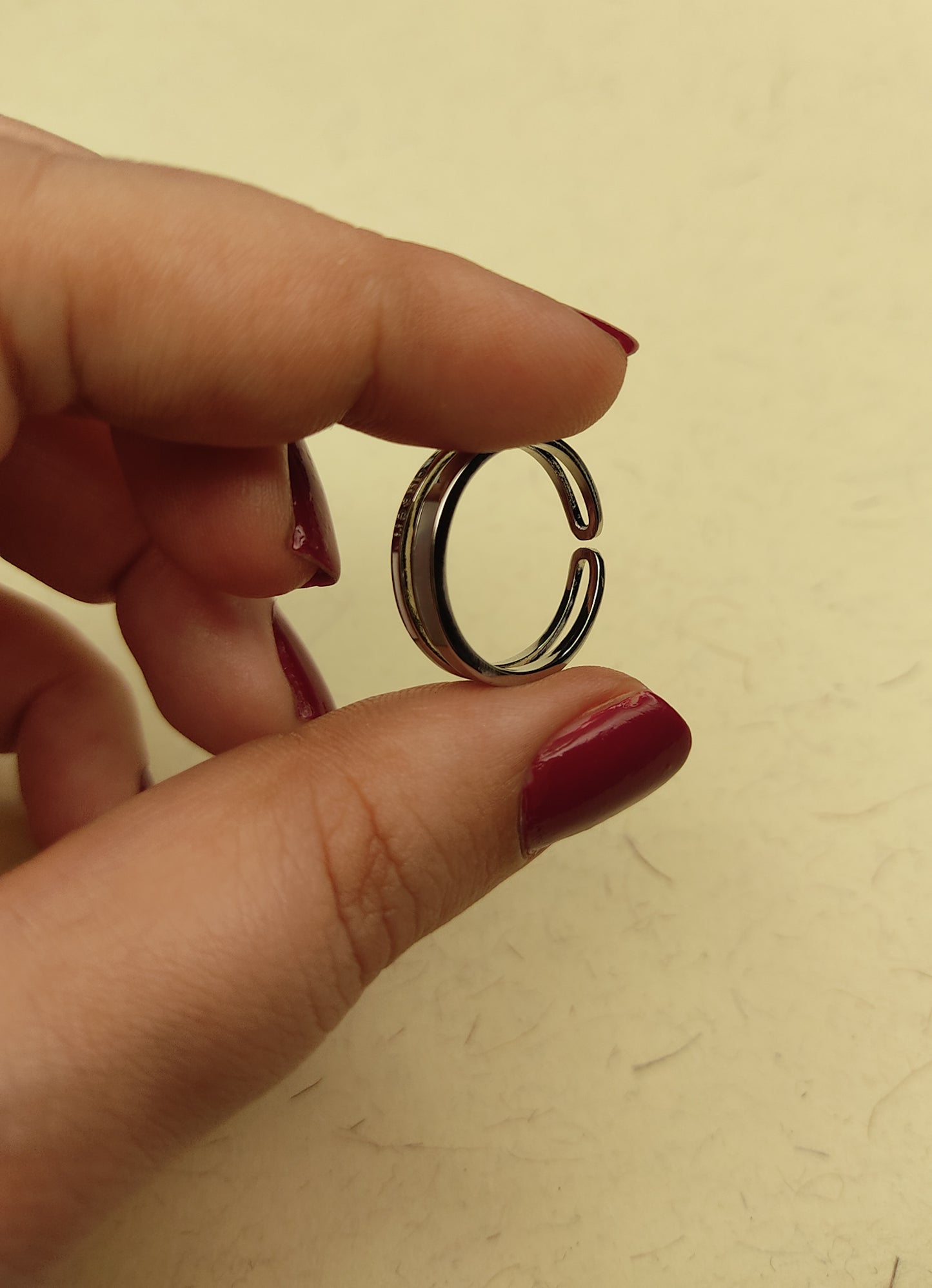 093 Silver Minimalist Stack Ring