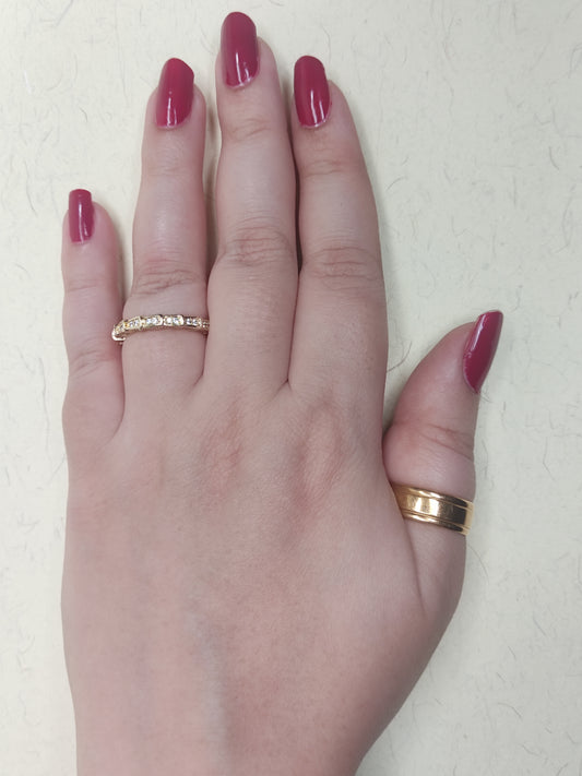 103 Gold American Diamond Band