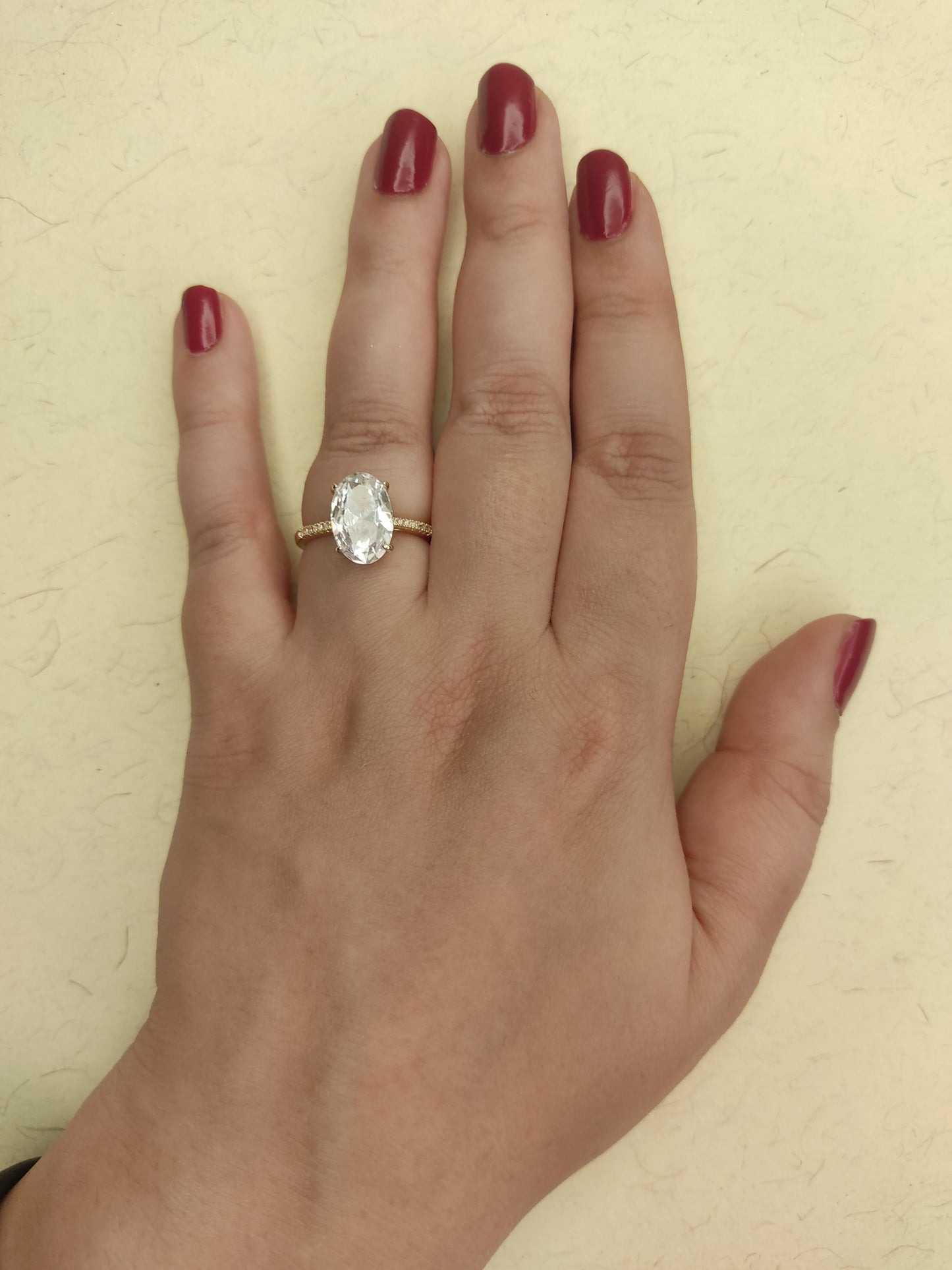 148 Gold Solitaire Ring