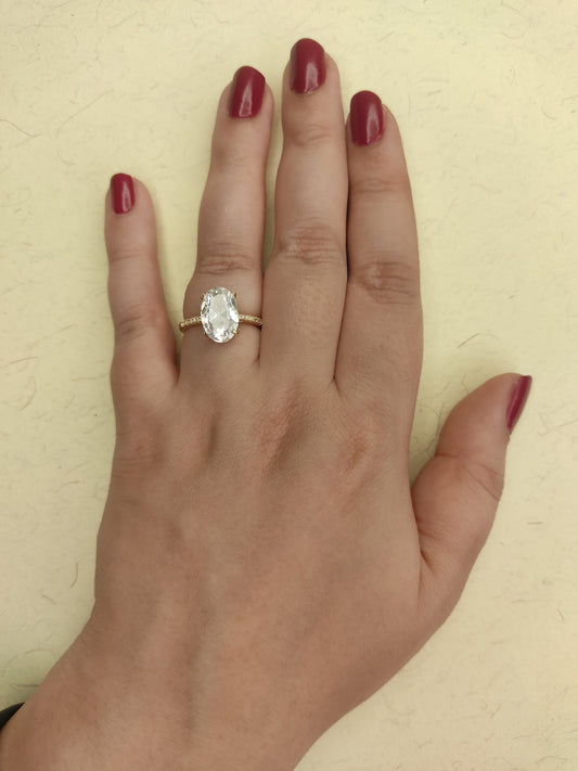 148 Gold Solitaire Ring