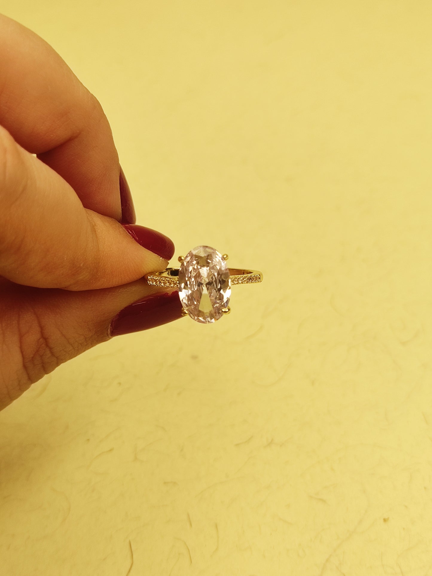 148 Gold Solitaire Ring