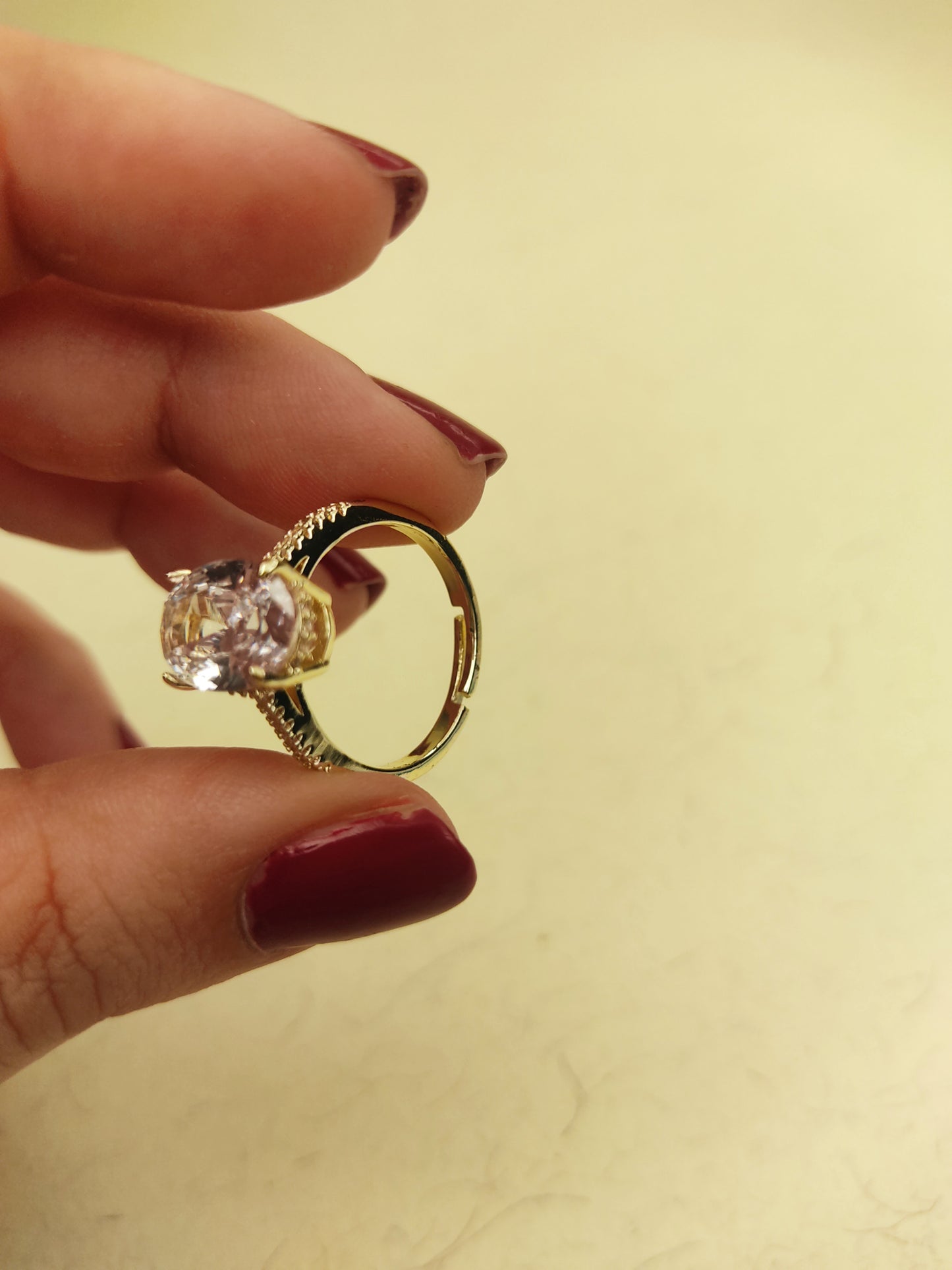 148 Gold Solitaire Ring