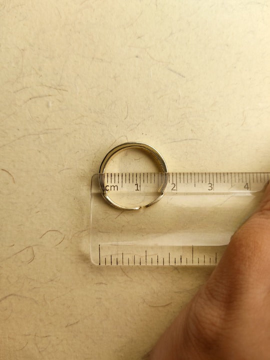 153 Gold Minimalist Stack Ring