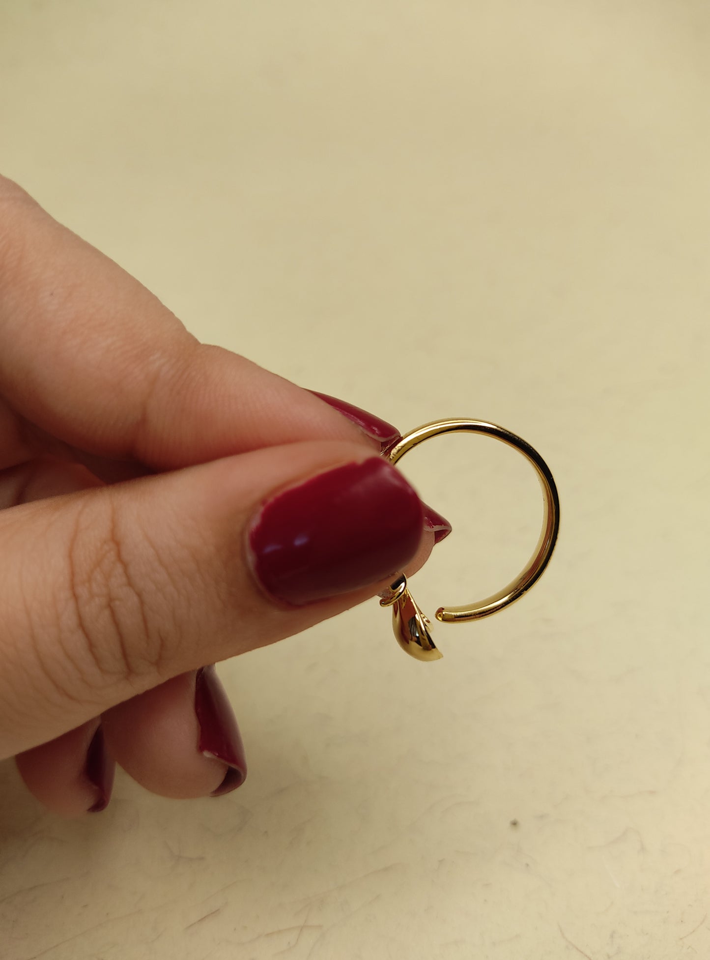 160 Gold Bowtie Minimalist Ring