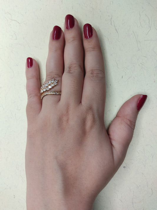161 Gold Blossom Ring