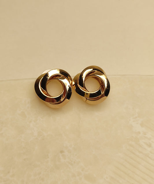 191 Gold Minimalist Studs