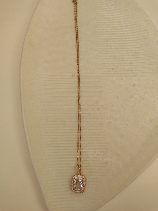 213 Rose Gold Classic Necklace