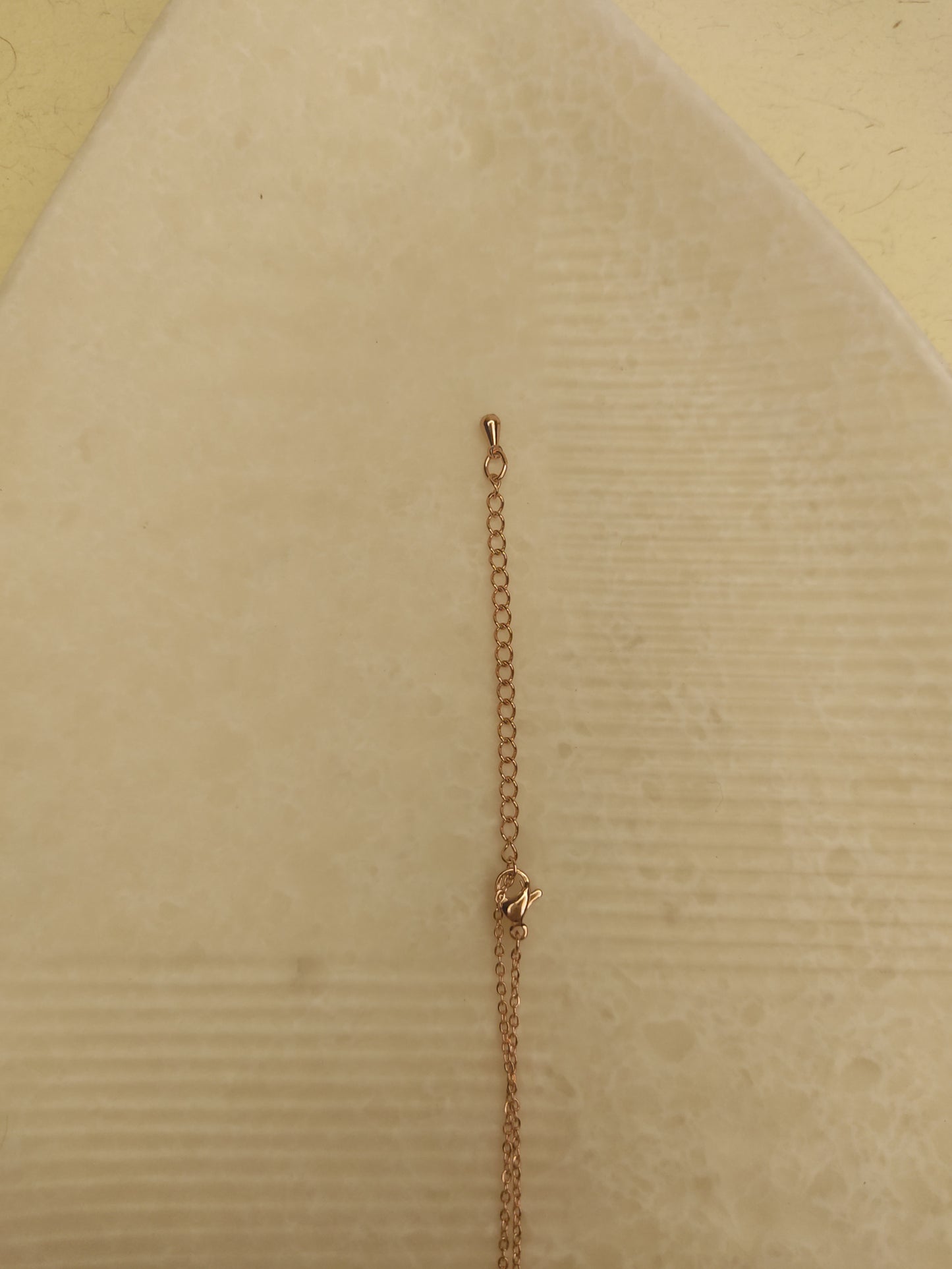 238 Rose Gold Crown Necklace
