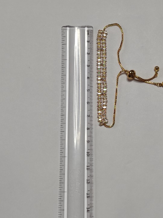 265 Gold Tikali Adjustable Bracelet