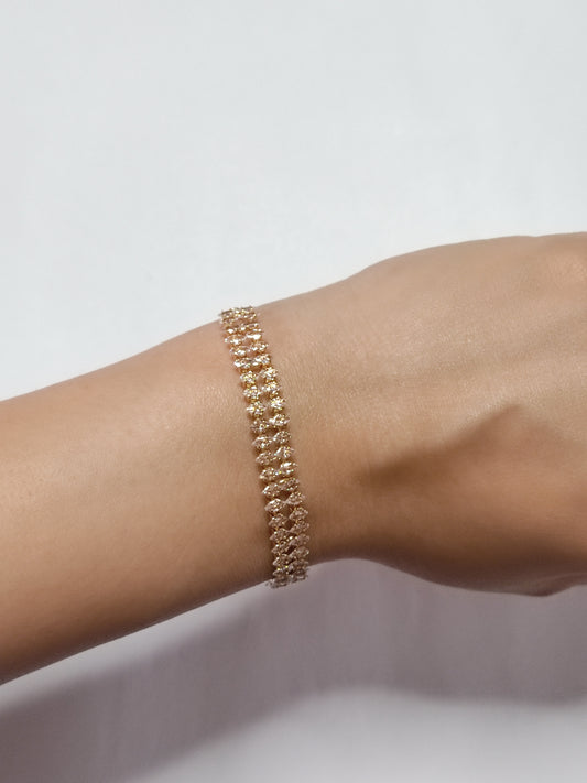 265 Gold Tikali Adjustable Bracelet