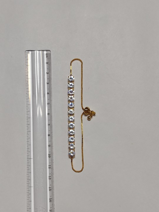 266 Gold Bold Adjustable Bracelet