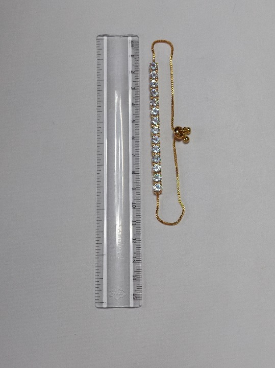 267 Gold Classic Adjustable Bracelet