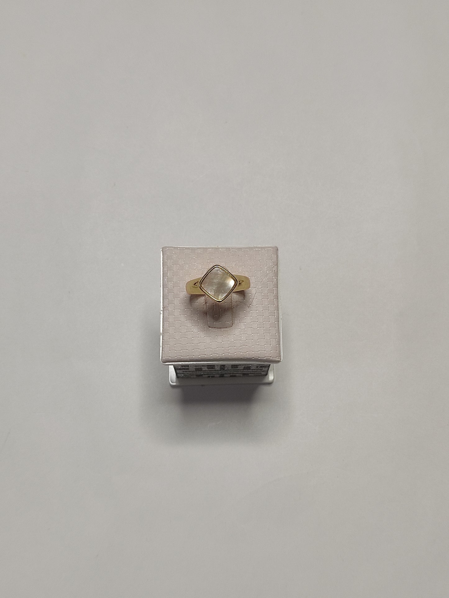 311 Gold Square Ring