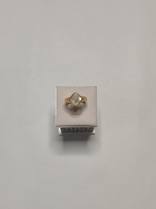 311 Gold Square Ring