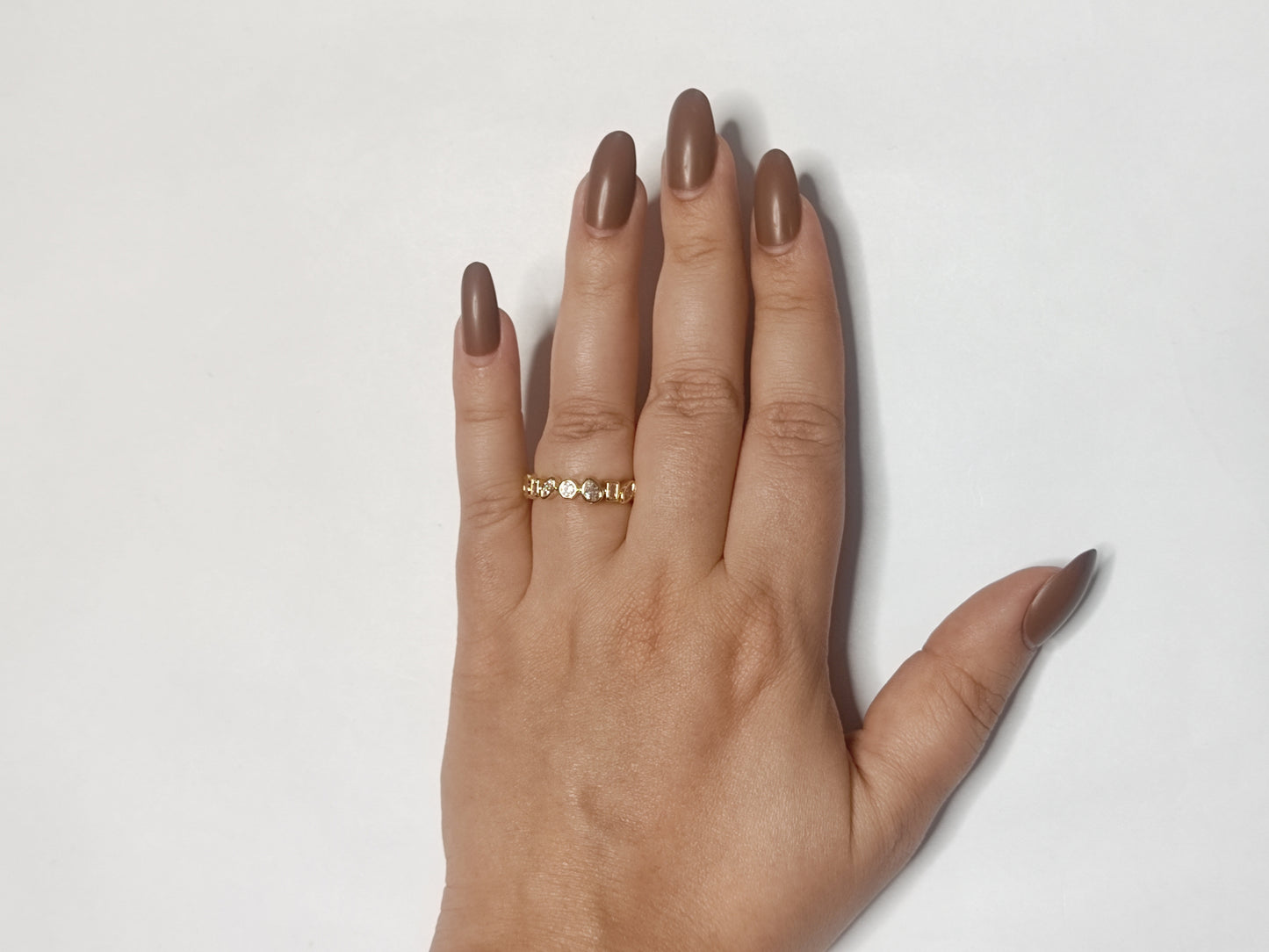 312 Gold Minimalist Ring
