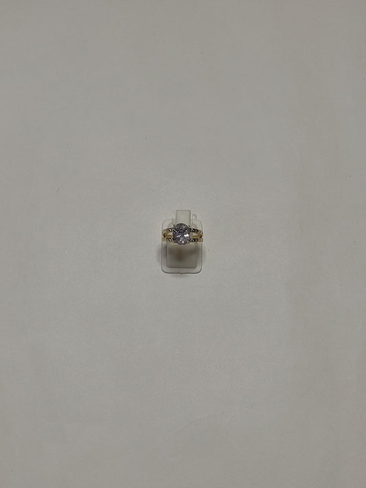 313 Gold Stack Ring