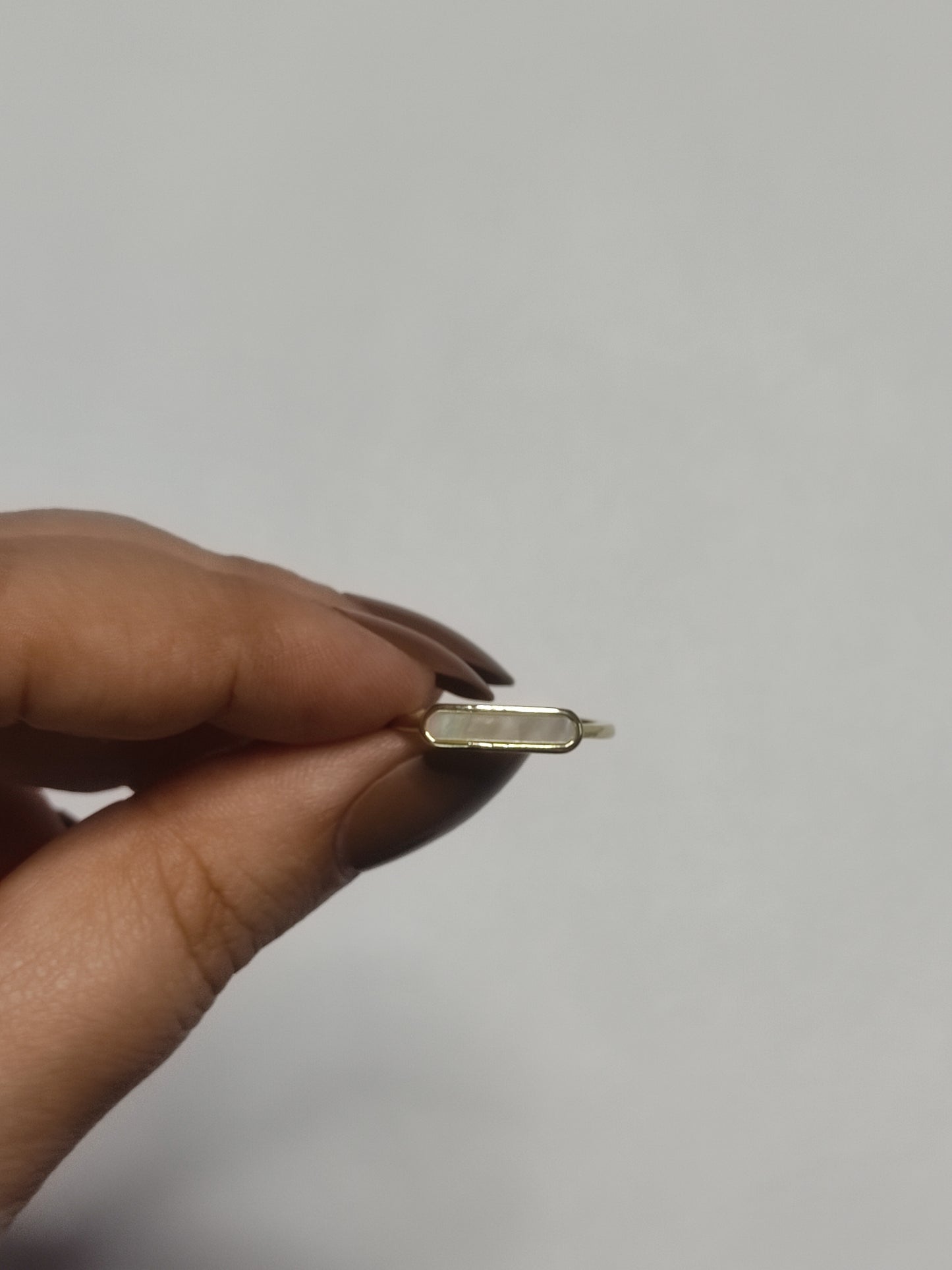 314 Gold Bar Ring