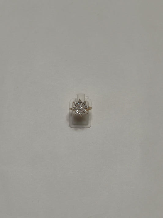 315 Gold Sunflower Ring