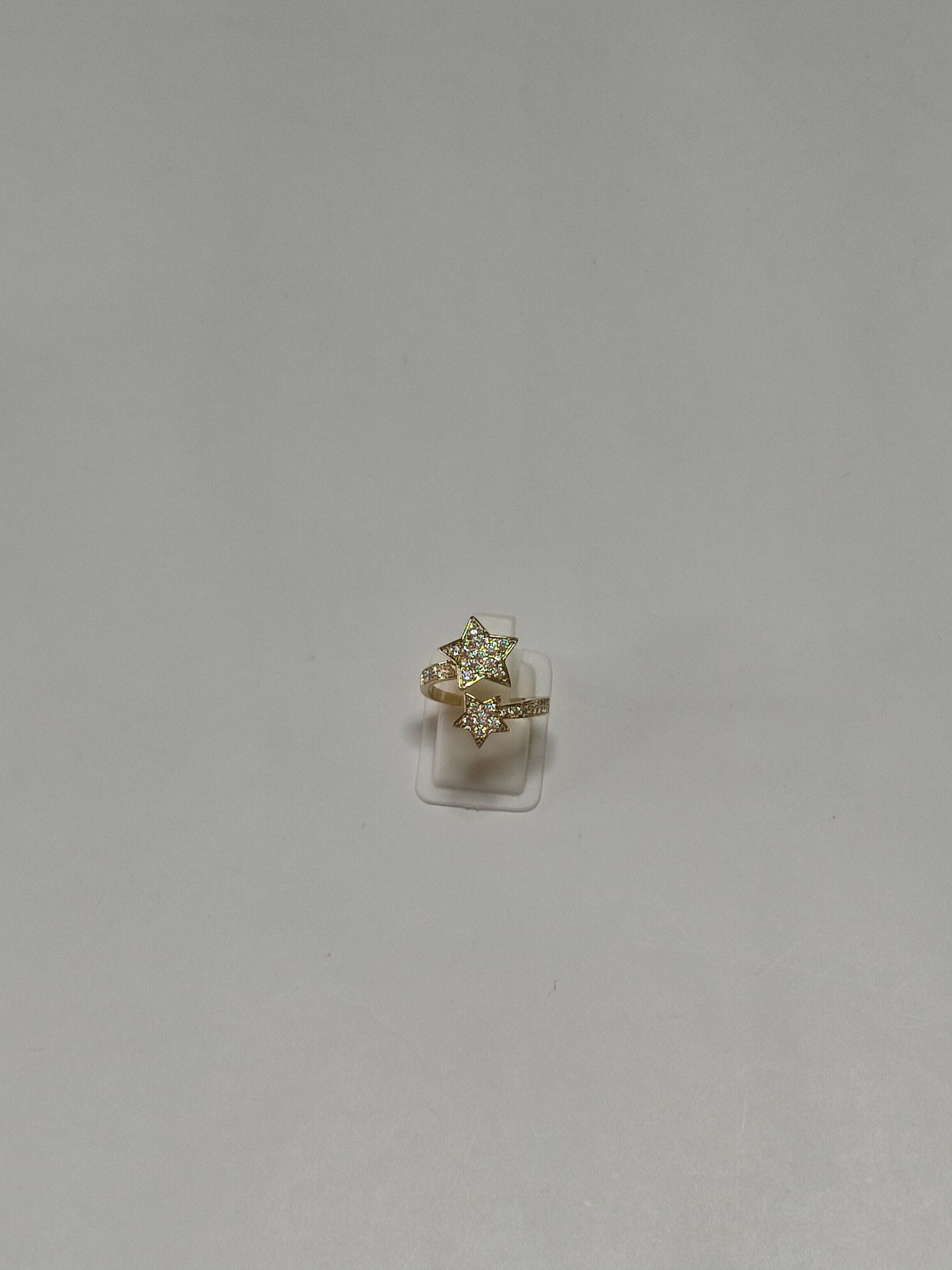 322 Star Wraparound Gold Ring