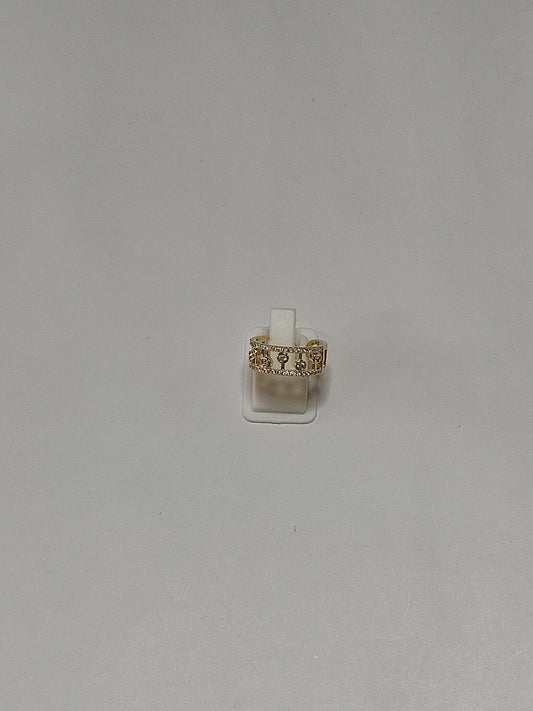 323 Gold Cocktail Ring