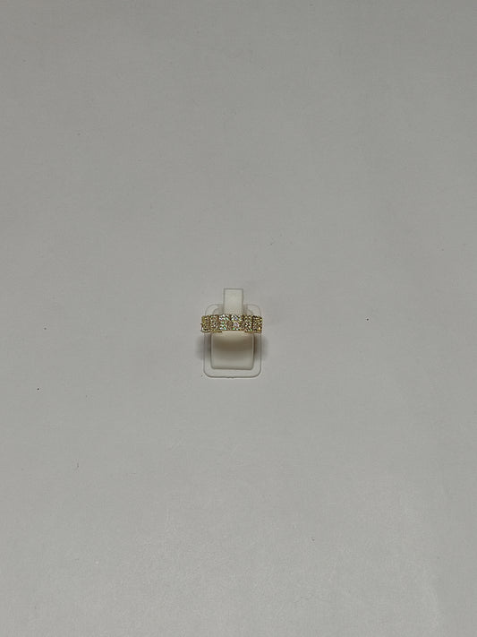 325 Gold Abstract Cocktail Ring